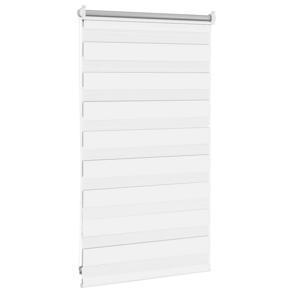 Zebra Blind 50 x 100 cm White